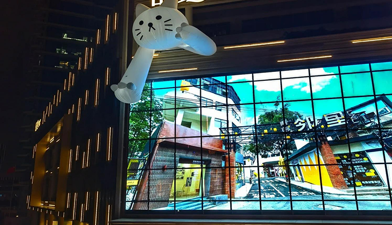 LED透明スクリーン